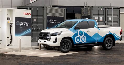 Toyota Reveals Hydrogen Fuel Cell Powered Hilux Prototype