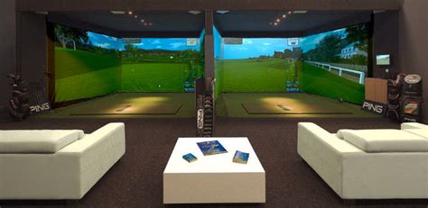 Custom Indoor Golf Rooms Contemporain Salle De Sport Phoenix