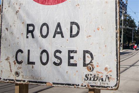 Watch out for these weekend road closures in Toronto
