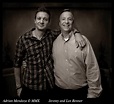 Jeremy Renner with his father Lee pictured at the Gallo Center 2012. It ...