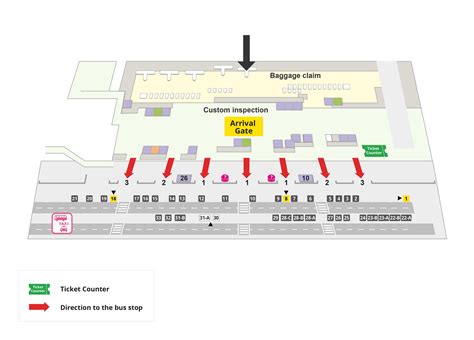 Narita Airport Terminal Map