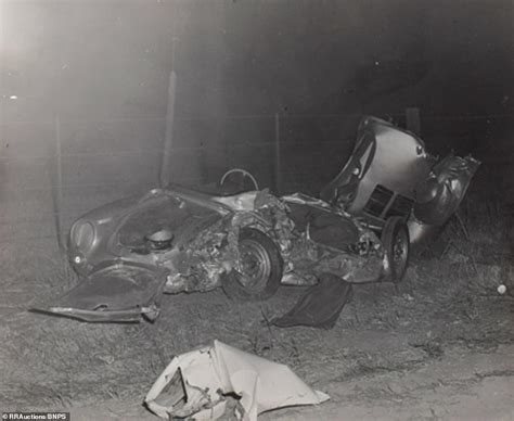 Never Before Seen Photographs Reveal Wreckage Of Hollywood Star James Deans Fatal 1955 Car