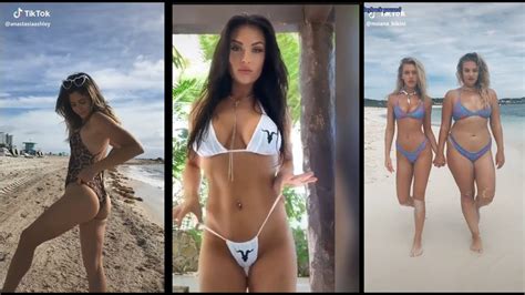 Tiktok Compilations Sexygirls On Bikini Part3 Youtube