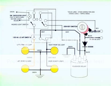 Hazard Switch Wiring Diagram Motorcycle Wiring Diagram