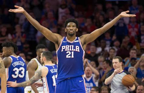 Joel Embiid Says That His Best Pickup Line Is Who Wants To Sex The Process Complex