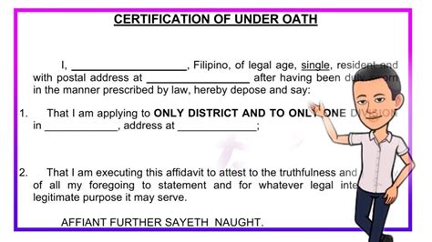 Oath Of Office Deped