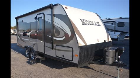 The kodiak stealth is now our best selling camper. 2015 Kodiak 200QB Travel Trailer - YouTube