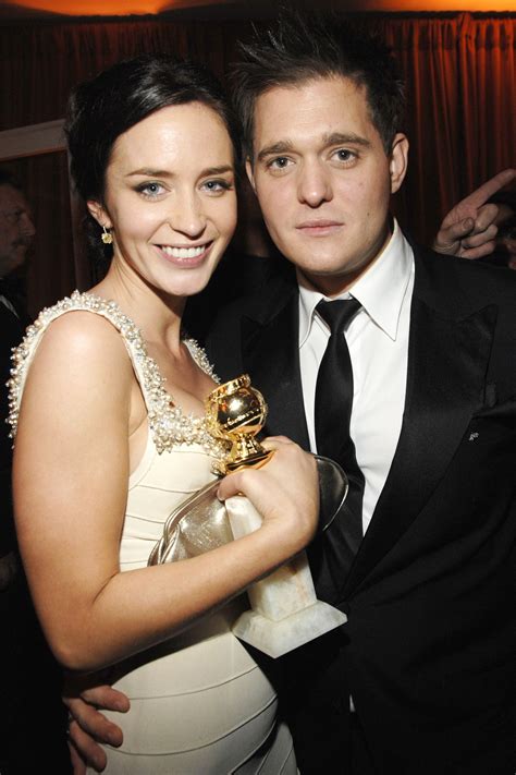 Emily Blunt Michael Buble Cheating Dated Glamour Uk