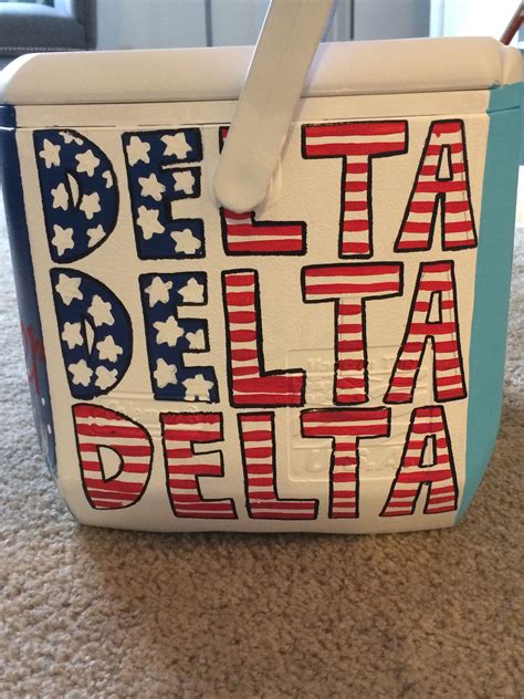 Tri Delta American Cooler Tri Delta Crafts Bubba Keg Formal Cooler