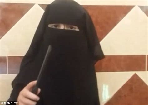 Isis Supporter Video Shows Girl In A Niqab Behead A Doll Daily Mail