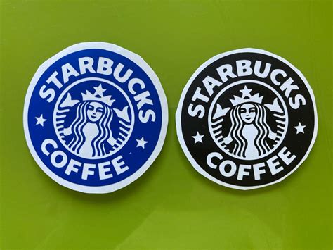 Starbucks Logo Vinyl Decal Starbucks Coffee Lovers Etsy Australia