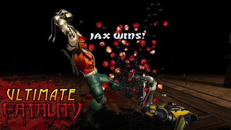 Jax Ultimate Fatality Demonstration Mortal Kombat Armageddon Youtube