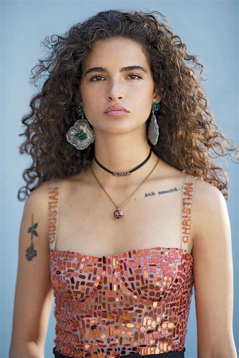 Chiara Scelsi Models Vibrant Prints For The Daily Summer Curly Hair