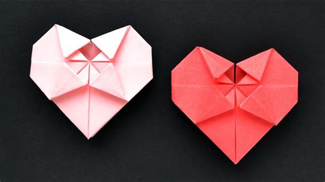 Nice Paper Heart T For Valentines Day Origami Tutorial Diy By
