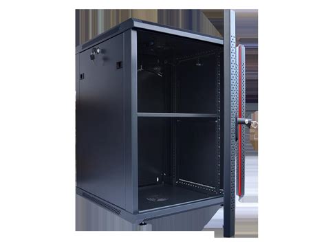 Sysracks U Deep Wall Mount Server Cabinet Enclosure Rack Glass Door Accessories Free Way