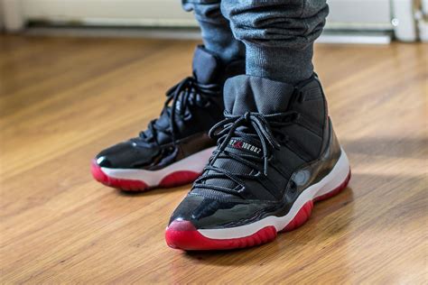 Air Jordan 11 Bred Cdp On Feet Video Sneaker Review