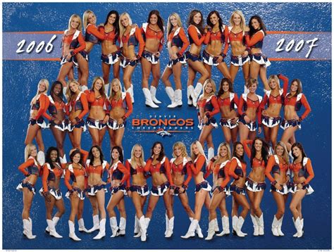 2006 Denver Broncos Cheerleaders Denver Bronco Cheerleaders Broncos