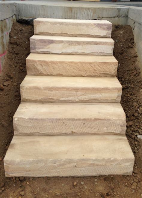 Sandstone steps - Retain Terrain Brisbane Rock Walls