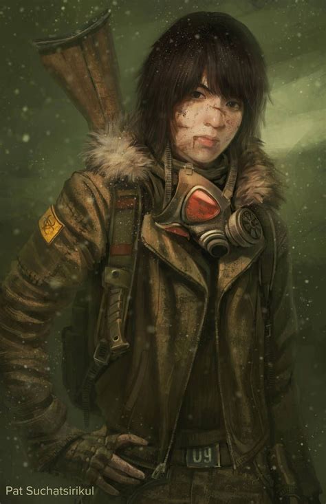 Pin By Goth Bear On Post Apocalyptic Research Post Apocalyptic Girl Zombies Apocalypse Art