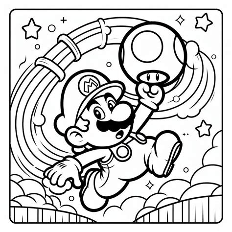 Desenhos Do Super Mario Bros Para Colorir E Imprimir