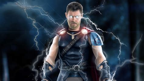 4k Thor Ragnarok Chris Hemsworth Poster