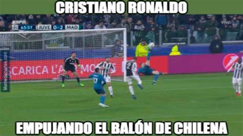 Los Mejores Memes Del Juventus Real Madrid Cristiano Ronaldo Y Su Chilena Protagonista Del