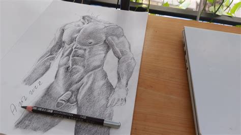 DRAWING NAKED MAN FIGURE HOW TO DRAW NAKED POSES STEP BY STEP QUICK YouTube