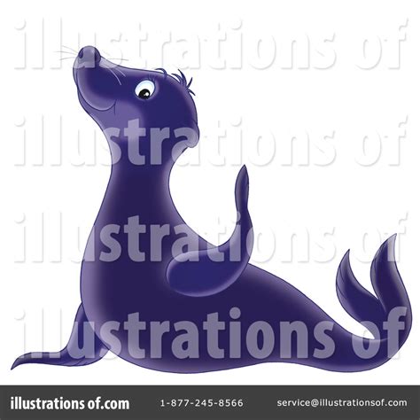 Sea Lion Clipart 1062770 Illustration By Alex Bannykh