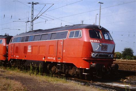 Deutsche Bahn German Railways Class 216 Diesel Locomotive  Flickr