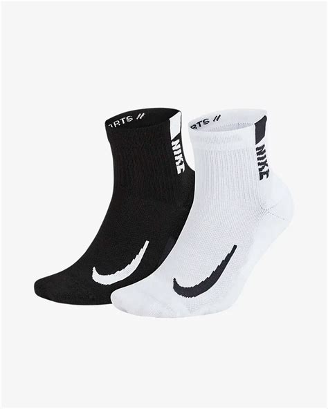 Nike Multiplier Running Ankle Socks 2 Pair Running Ankle