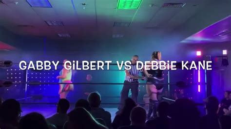 Gabby Gilbert Vs Debbie Kane Fun House Wrestling Womens Championship Title 8 14 2021 Youtube