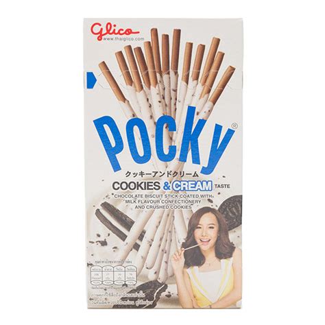Glico Pocky Cookies And Cream Thai 45g Only Filipino