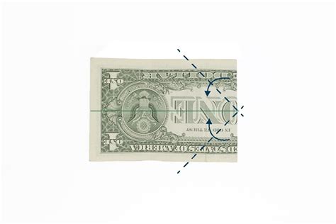 Modular Origami Money Star Using 5 Dollar Bills Pentagram Star
