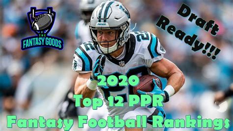 Their consensus top 50 for half ppr leagues as of aug. 2020 top 12 PPR fantasy football rankings (thefantasygoods ...