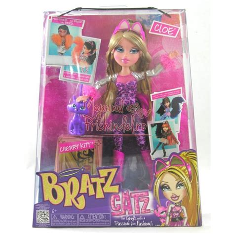 Papusa Bratz Catz Cu Accesorii Cloe