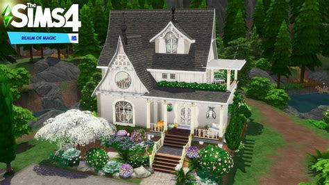 The Sims 4 The Good Witch House House Build Realm Of Magic