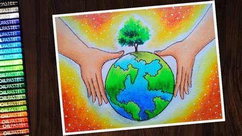 How To Save The Environment Drawing How To Draw Save Trees Save