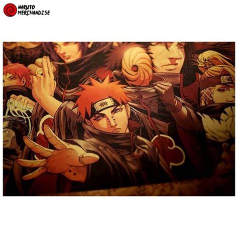 Akatsuki Clan Poster Naruto Merchandise