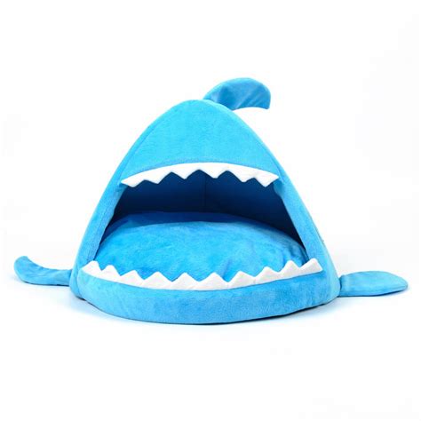 Shark Bed For Cats And Dogs Jammin Jaws Series Mylittlebrownie