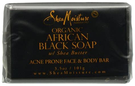 Sheamoisture African Black Soap Face And Body Bar 35 Oz Uk