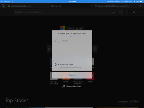 Microsoft Edge Has A Promising Future On Ipad Windows Central