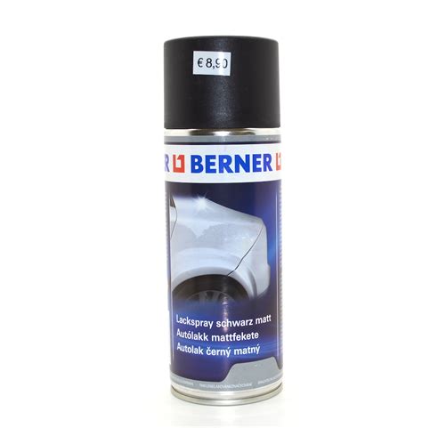 Rallye lackspray schwarz matt kontrollspray (400 ml). Lackspray schwarz matt - Onkel Mikes Garage