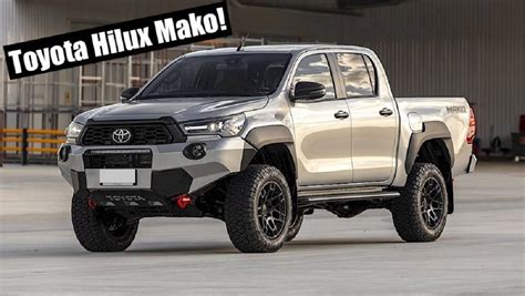 2021 Toyota Hilux Mako Is Seriously Targeting The Ford Ranger Raptor
