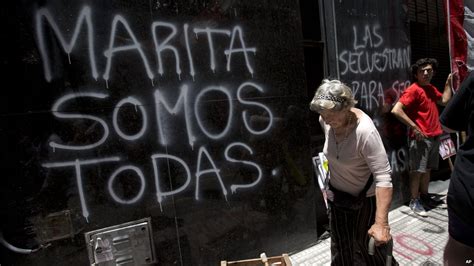 Bbc News In Pictures Argentina Sex Slave Verdict Protests