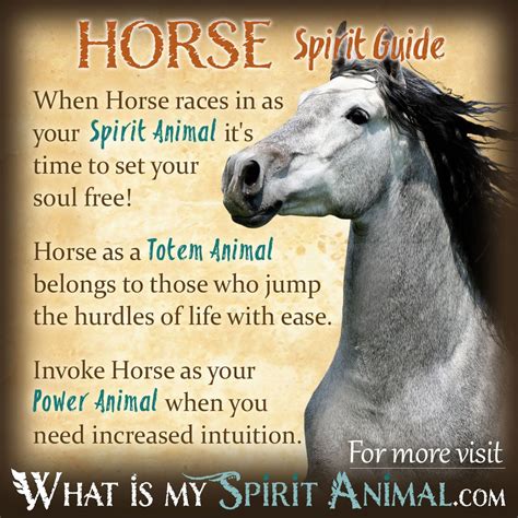 Horse Symbolism And Meaning Animal Meanings Power Animal Spirit