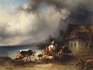 Friedrich Gauermann (1807-1862) (41 работ) » Картины, художники ...