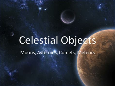 Physics Celestial Objects Teaching Resources