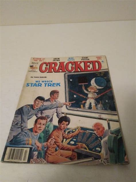 1980 Cracked Magazine 169 July Star Trek Issue Ebay