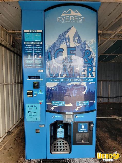 2021 Everest 5 Stage Vx4 Ultra Filtration Bagged Ice And Water Vending