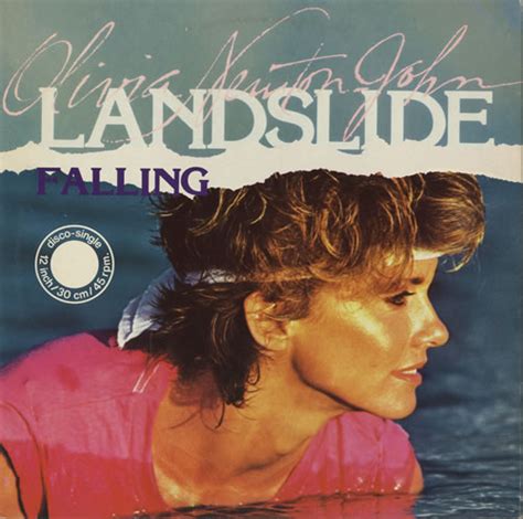 Olivia Newton John Landslide Dutch 12 Vinyl Single 12 Inch Record